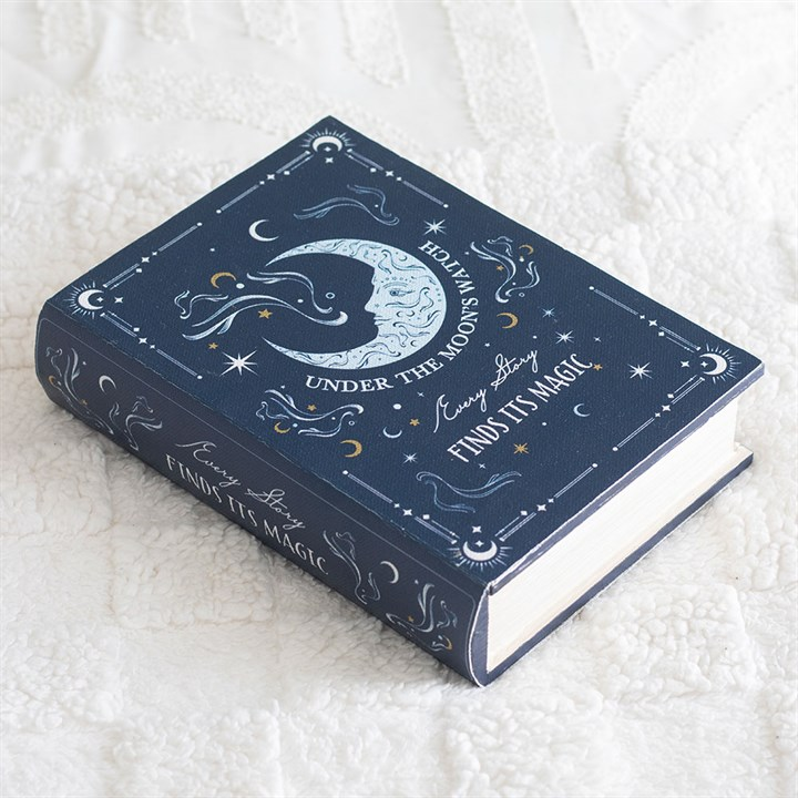 Blue Moon Book Shaped Storage Box N/A