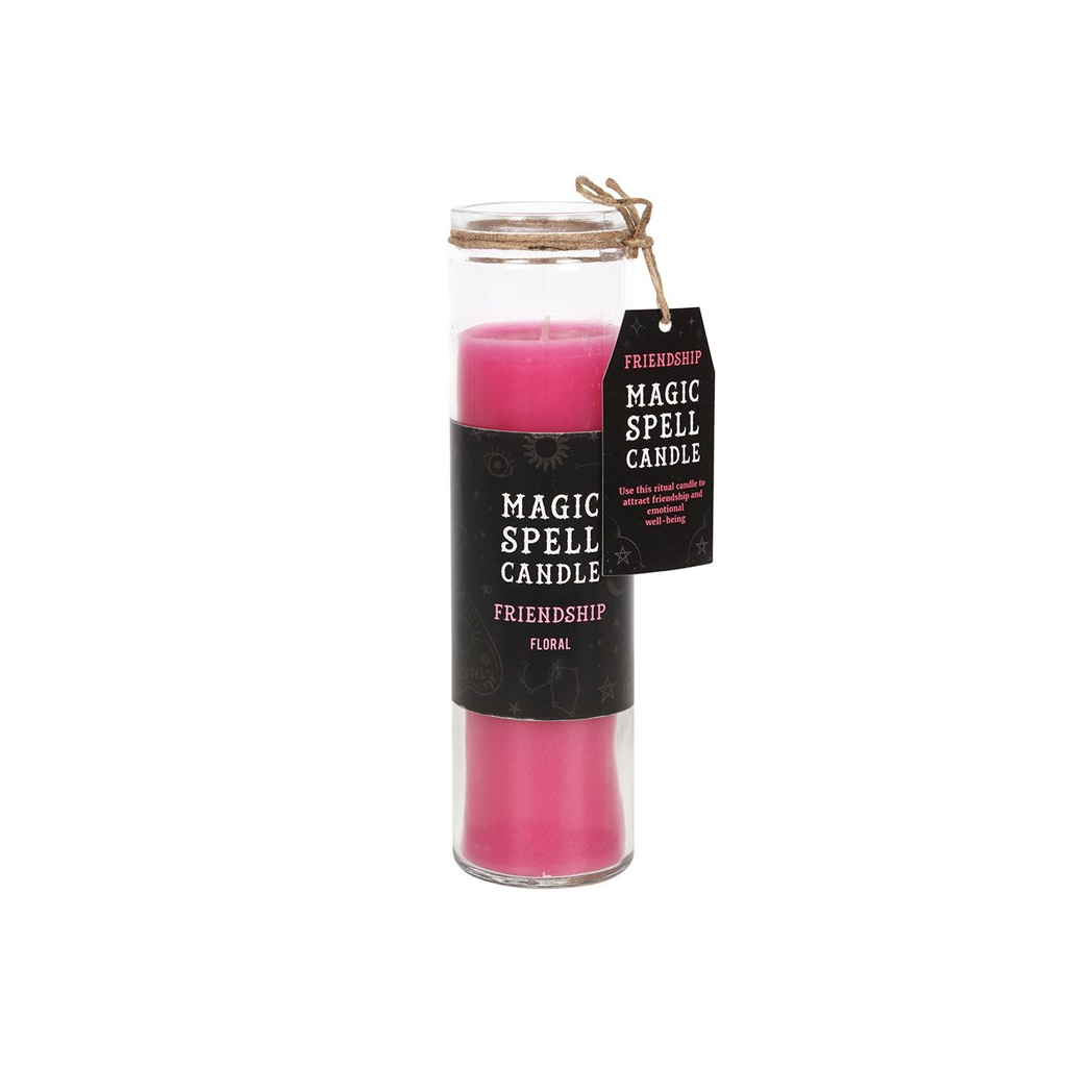 Friendship Floral Magic Spell Tube Candle N/A