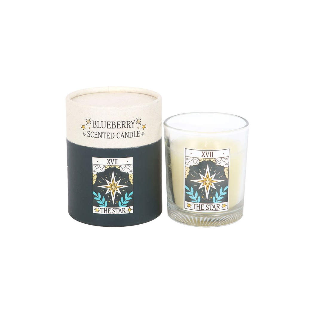 The Star Vintage Tarot Blueberry Candle N/A