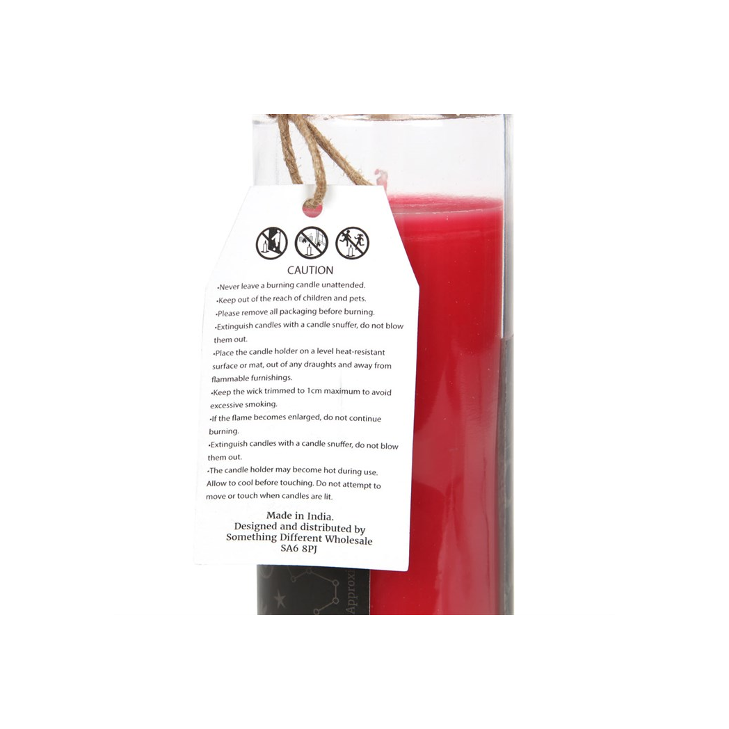 Rose 'Love' Spell Tube Candle N/A