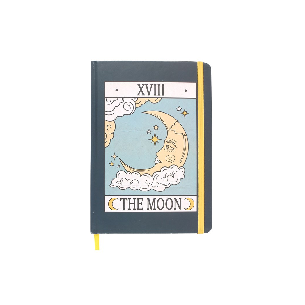The Moon Vintage Tarot A5 Notebook N/A