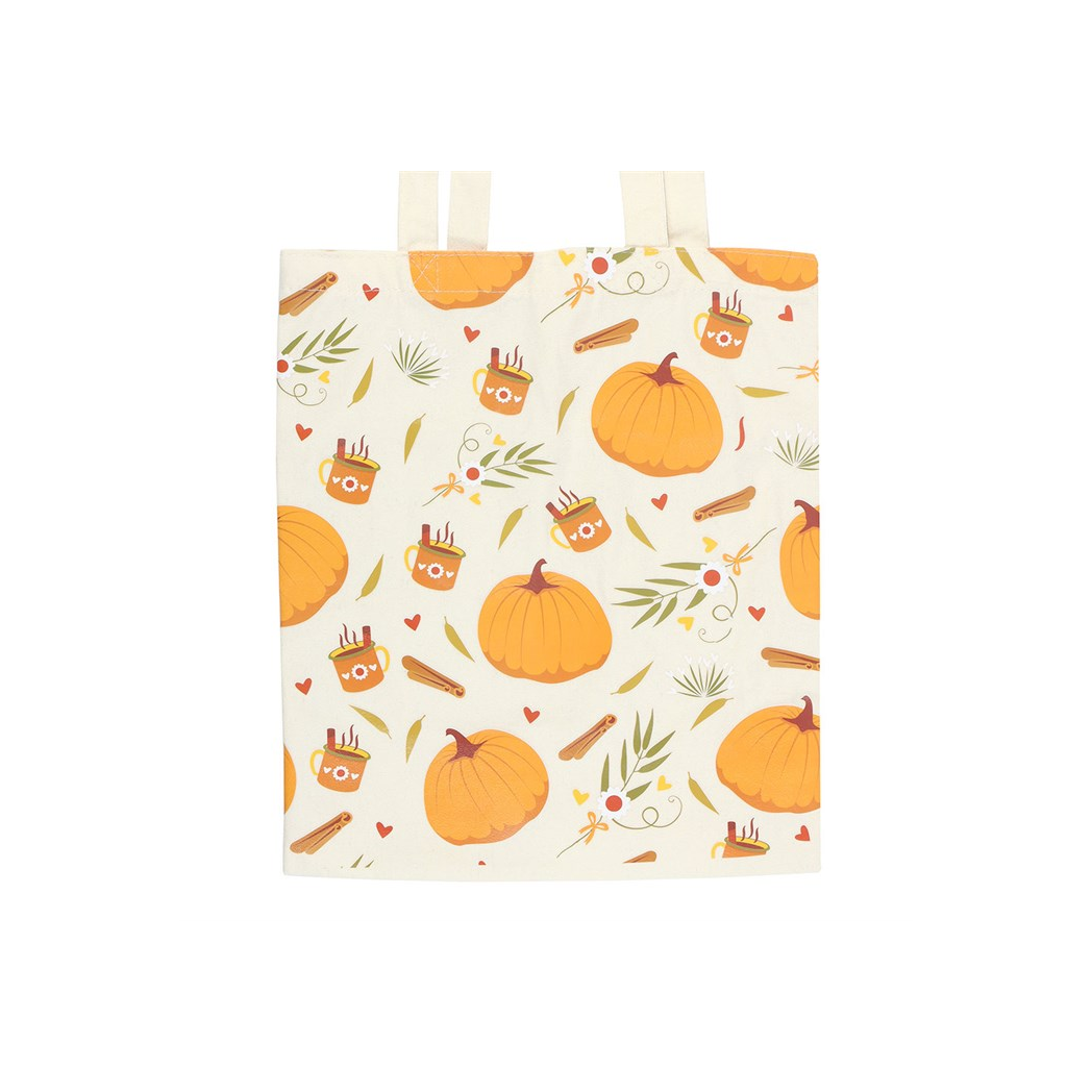 Autumn Days Print Polycotton Tote Bag N/A