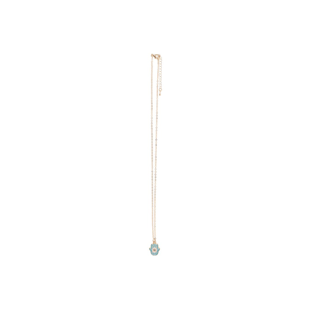 Hand of Hamsa Necklace on Greeting Card N/A