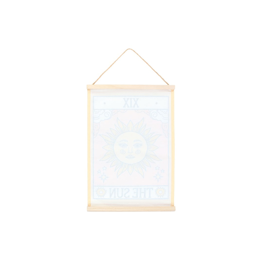 The Sun Vintage Tarot Wall Hanging N/A