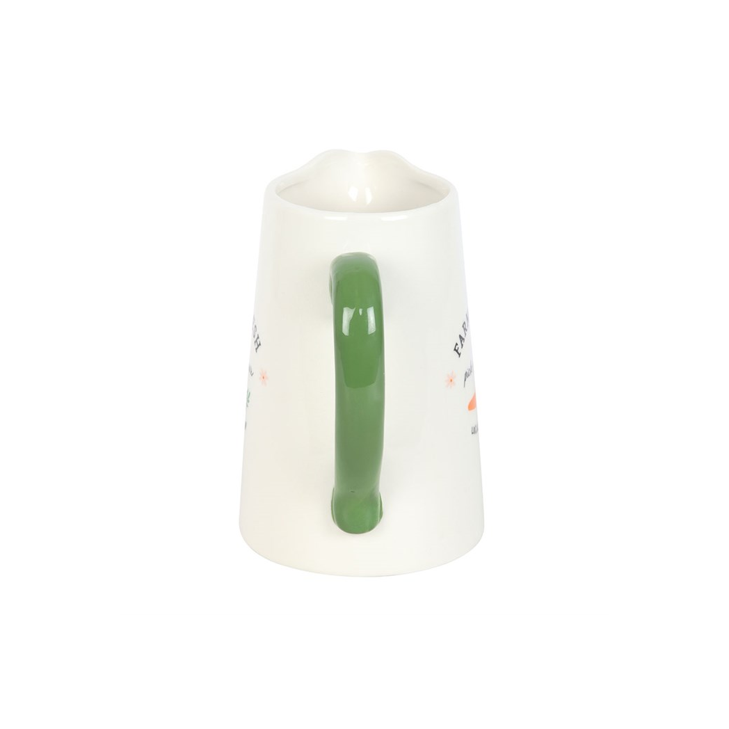 Farm Fresh Carrot Patch Ceramic Flower Jug N/A