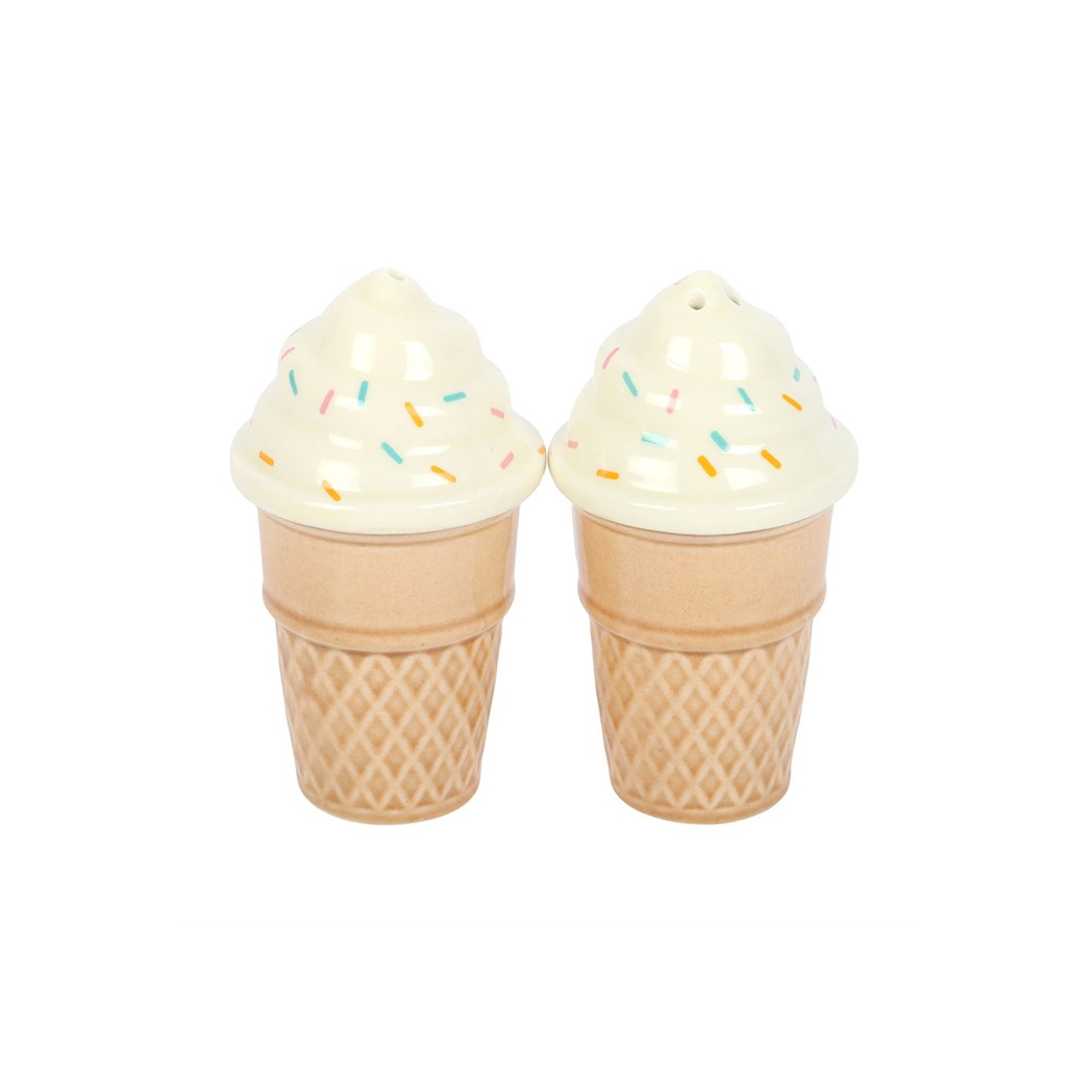 Ice Cream Cone Salt and Pepper Shakers N/A