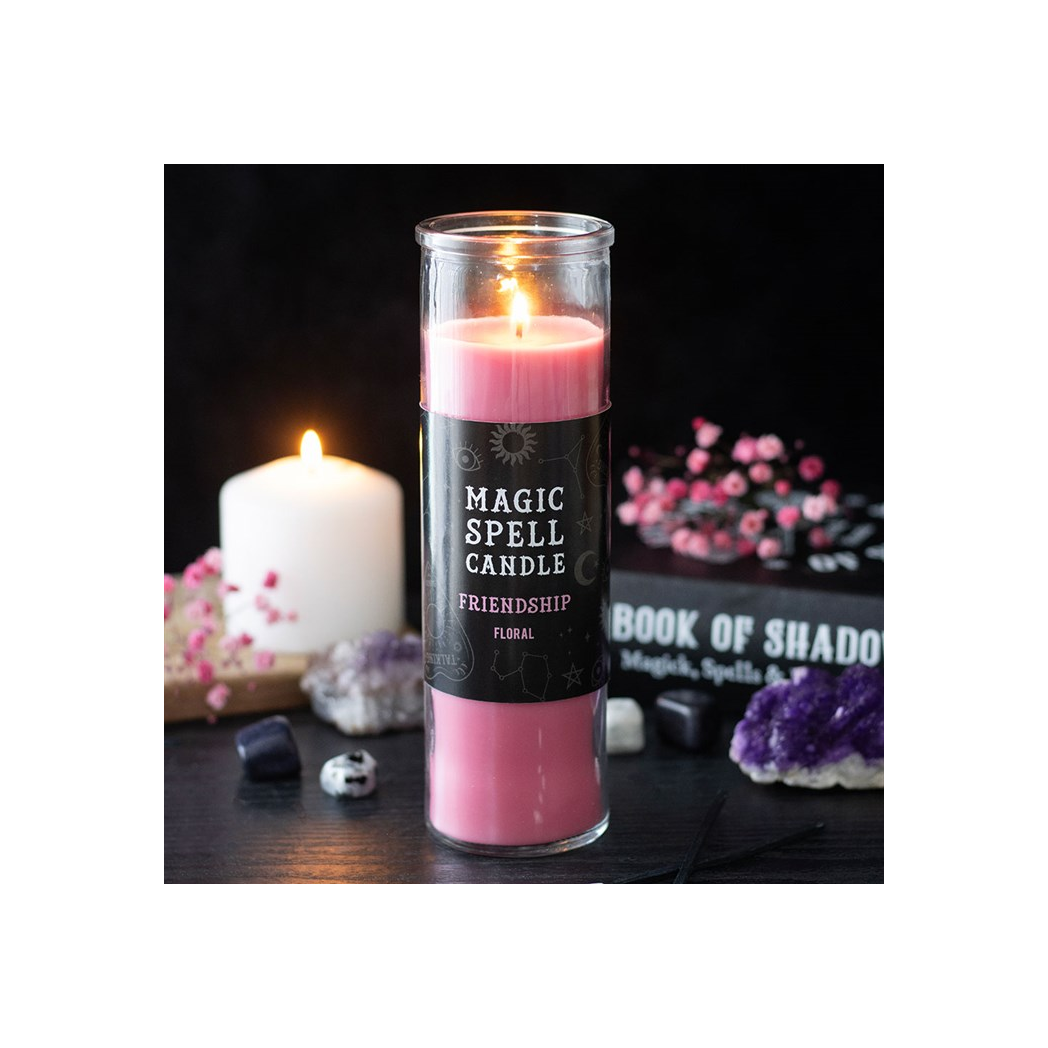 Friendship Floral Magic Spell Tube Candle N/A