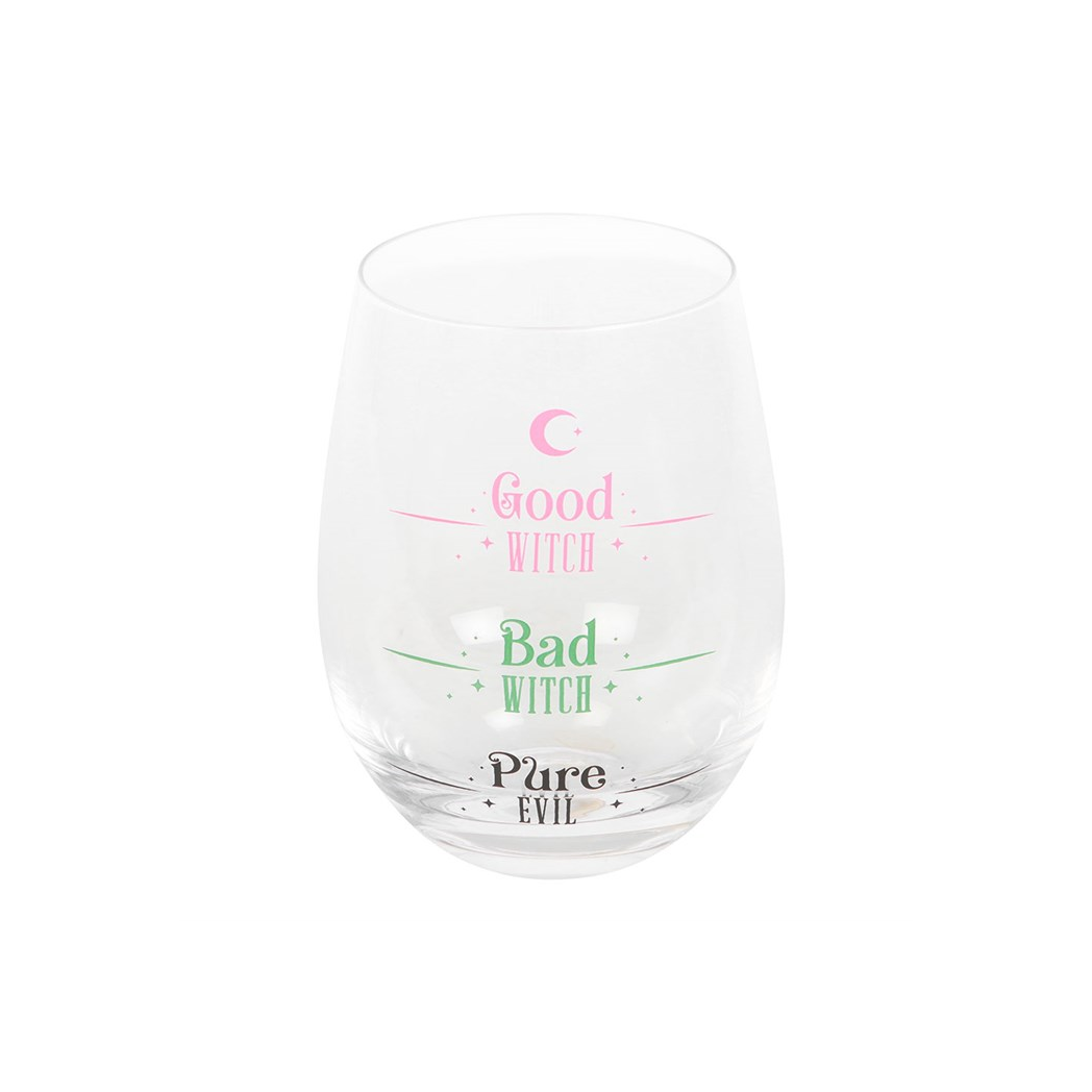Good Witch, Bad Witch Stemless Glass N/A