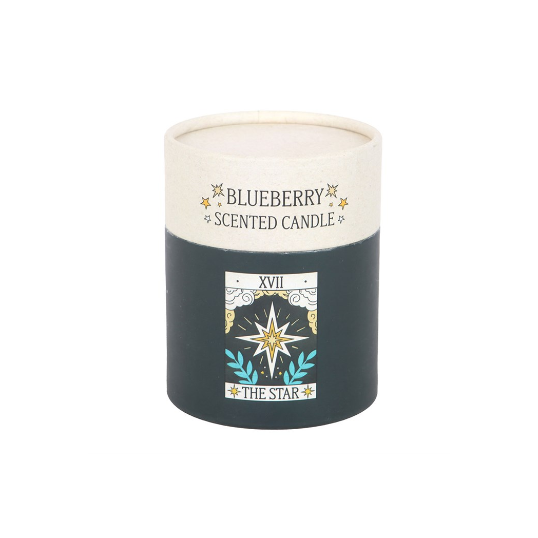 The Star Vintage Tarot Blueberry Candle N/A