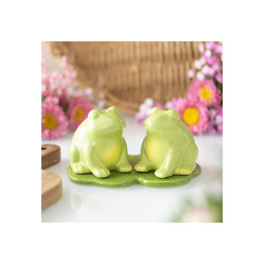 Luna Frog Salt and Pepper Shakers N/A