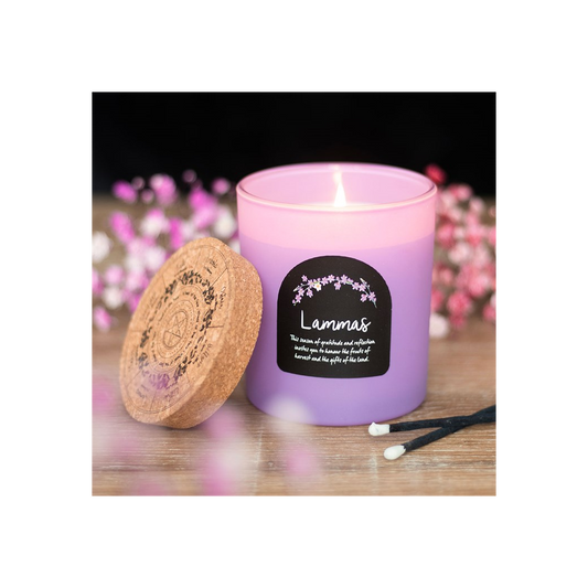 Lammas Cinnamon and Orange Wheel of the Year Candle N/A