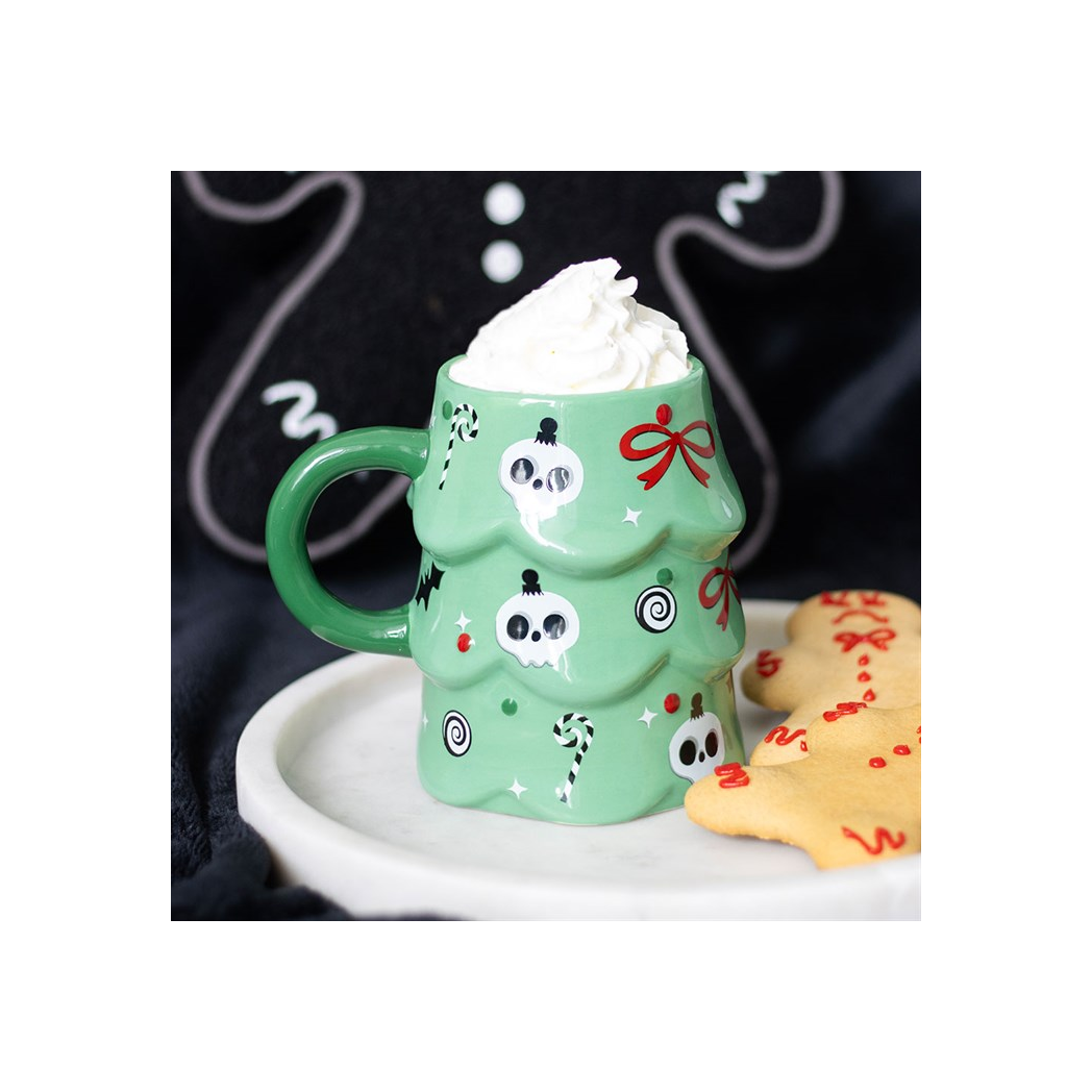 Creepy Christmas Tree Mug N/A