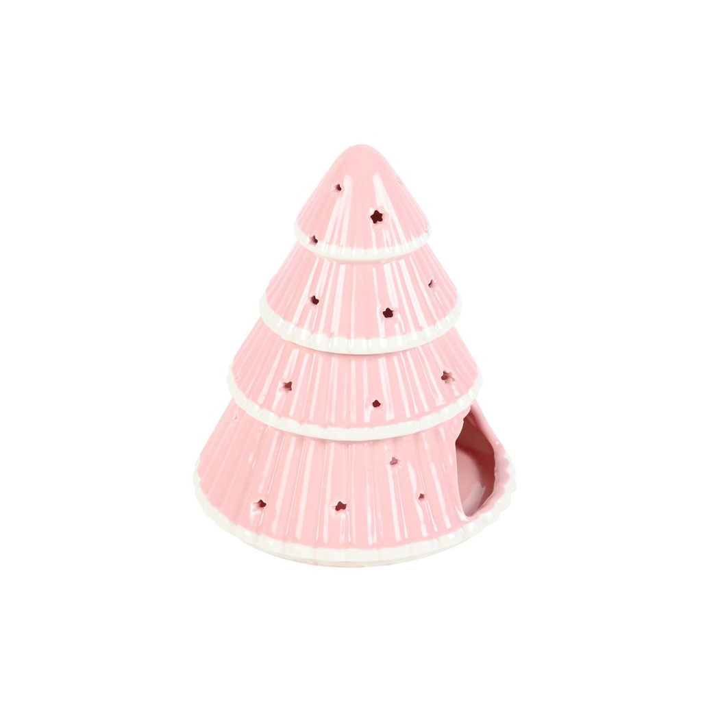 Pink Christmas Tree Oil Burner N/A
