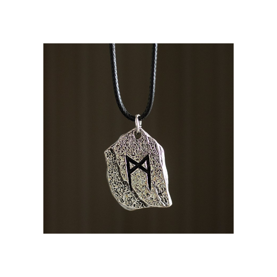 Rune of Transformation Viking Cord Necklace N/A