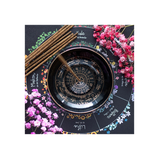 Wheel of the Year Incense Holder N/A