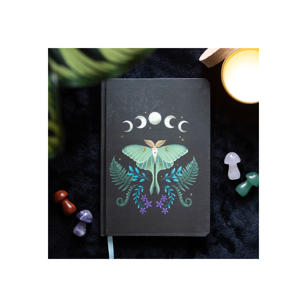 Luna Moth A5 Notebook N/A