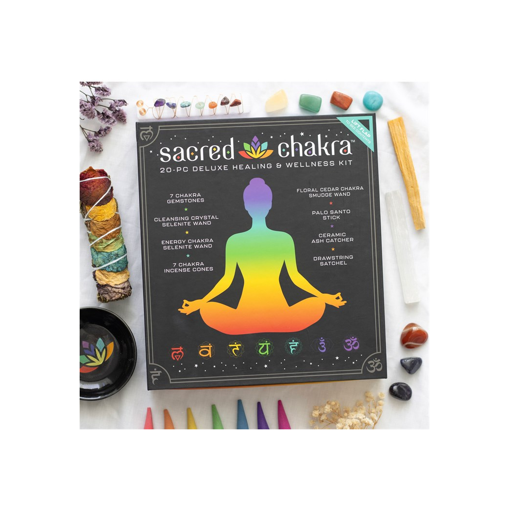 Sacred Chakra Deluxe Healing and Wellness Kit N/A