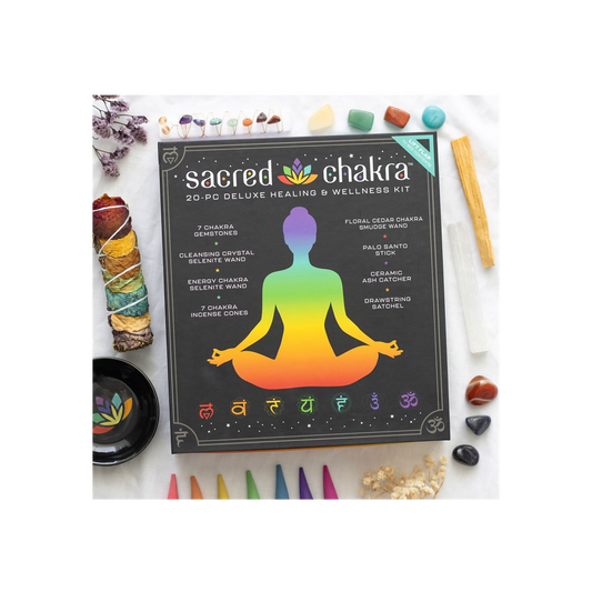 Sacred Chakra Deluxe Healing and Wellness Kit N/A