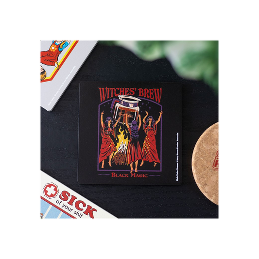 Witches' Brew Coaster by Steven Rhodes N/A