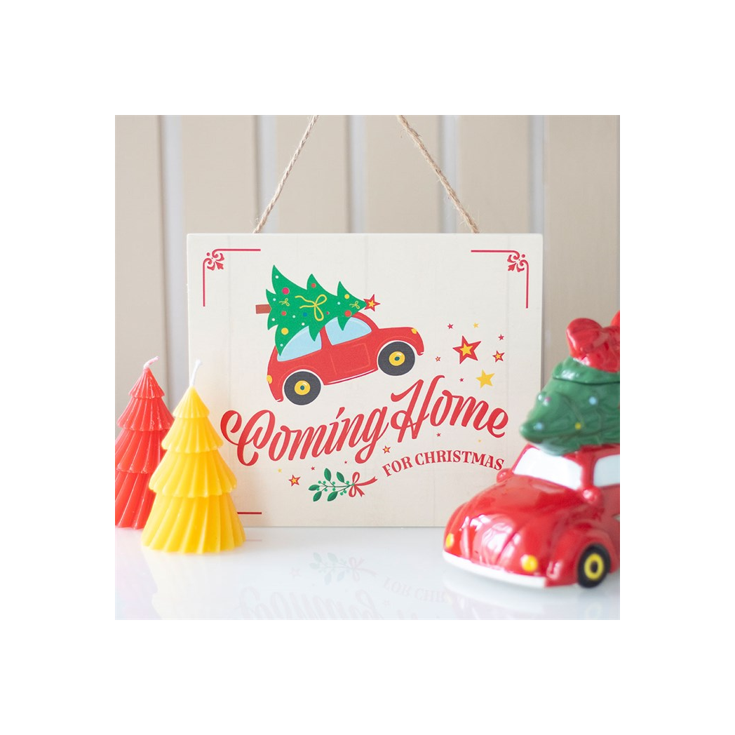 Coming Home for Christmas Hanging Sign N/A