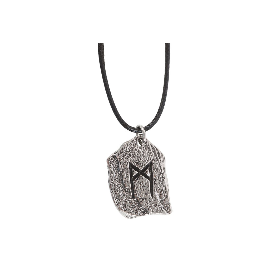 Rune of Transformation Viking Cord Necklace N/A