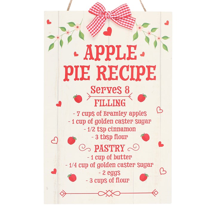 Autumn Skies & Apple Pies Hanging Sign N/A