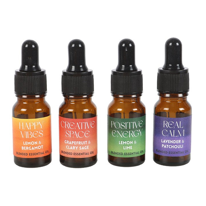 Happy self care blended oil gift set