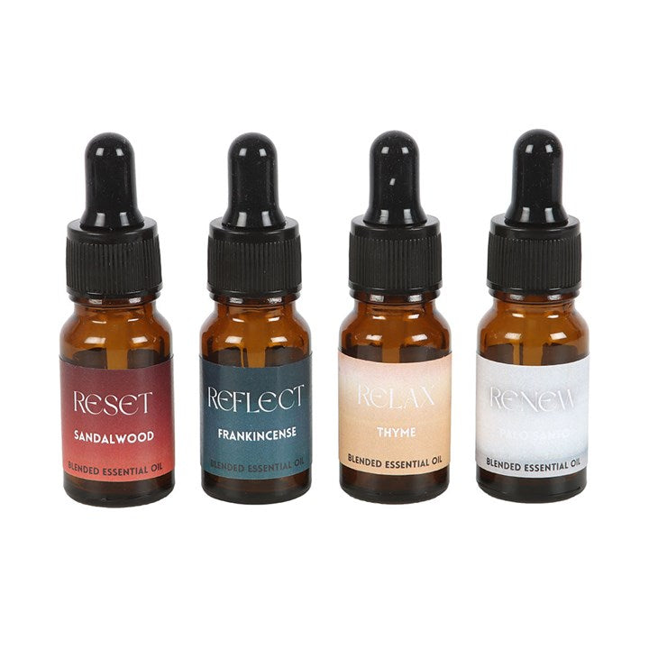 Meditation ritual aromatic oil gift set