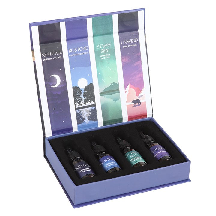 Sleep themed aromatherapy oil collection