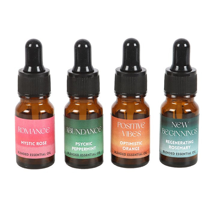 Manifestation ritual aromatic oil collection