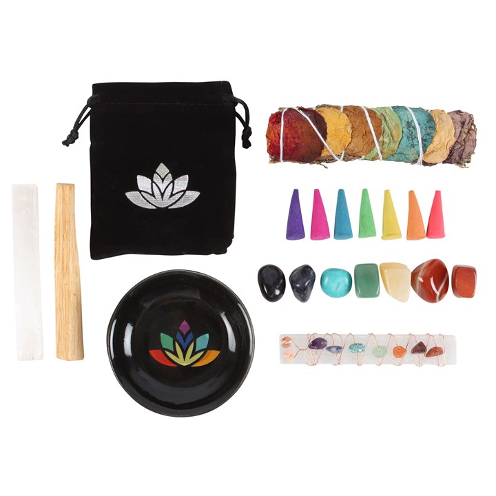 Sacred Chakra Deluxe Healing and Wellness Kit N/A