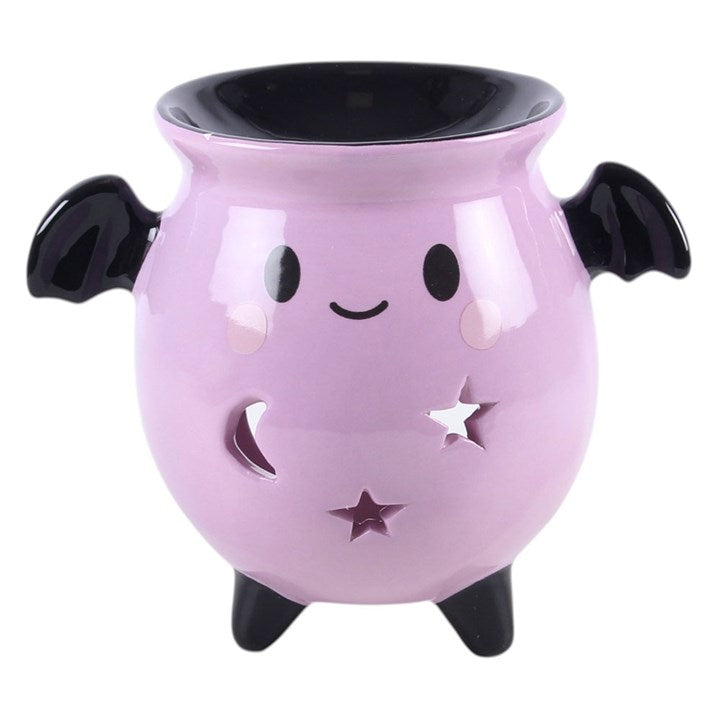 Pastel Bat Brew Cauldron Oil Burner N/A