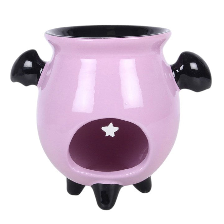 Pastel Bat Brew Cauldron Oil Burner N/A