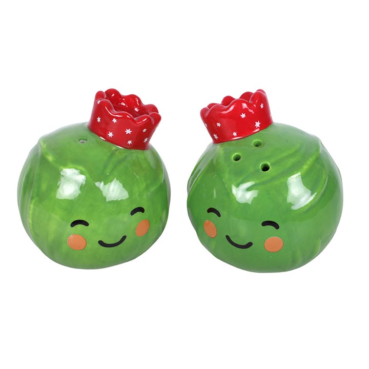 Brussels Sprout Salt and Pepper Shakers N/A