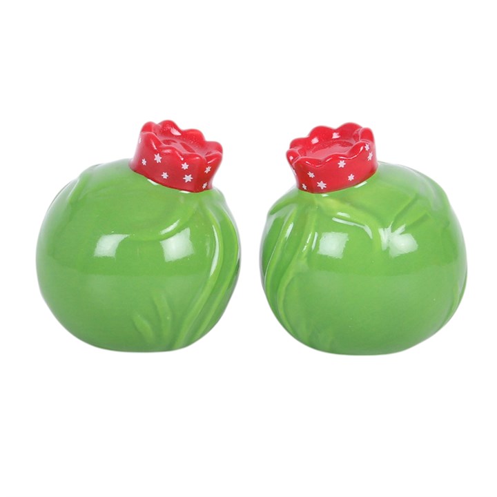 Brussels Sprout Salt and Pepper Shakers N/A