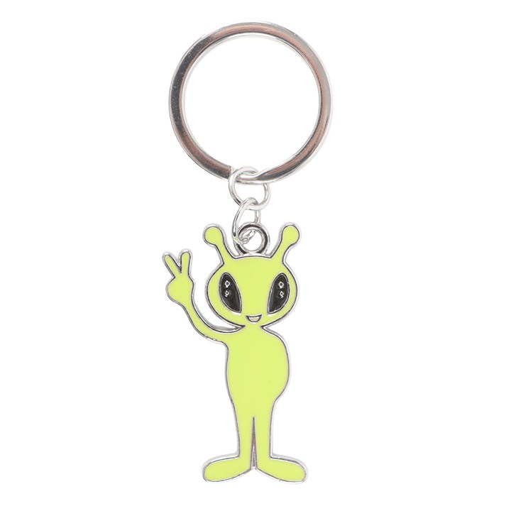 Glow in the Dark Alien Keyring N/A