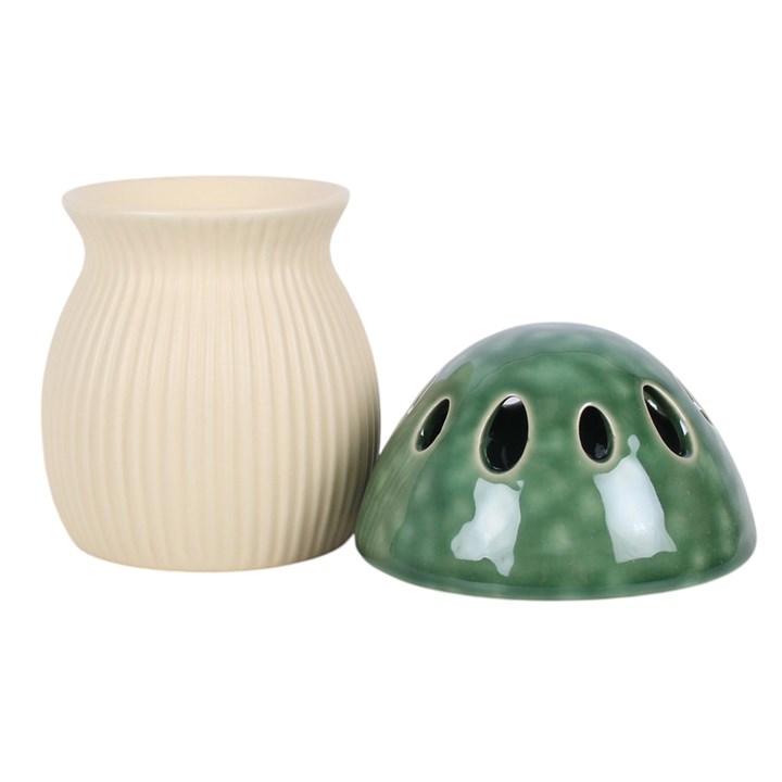 Green Mushroom Oil Burner N/A