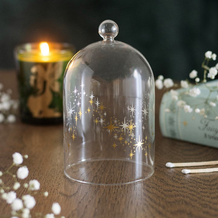 Stardust Glass Candle Cloche N/A