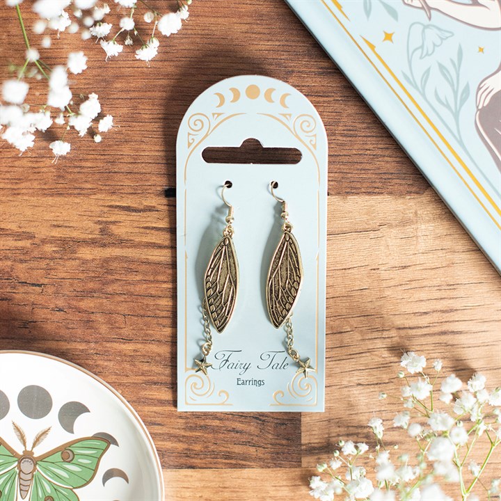 Fairy Tale Fairy Wing Earrings N/A