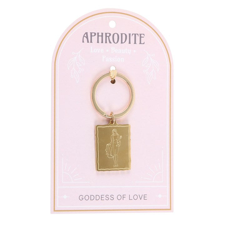 Aphrodite Goddess Talisman Keyring N/A