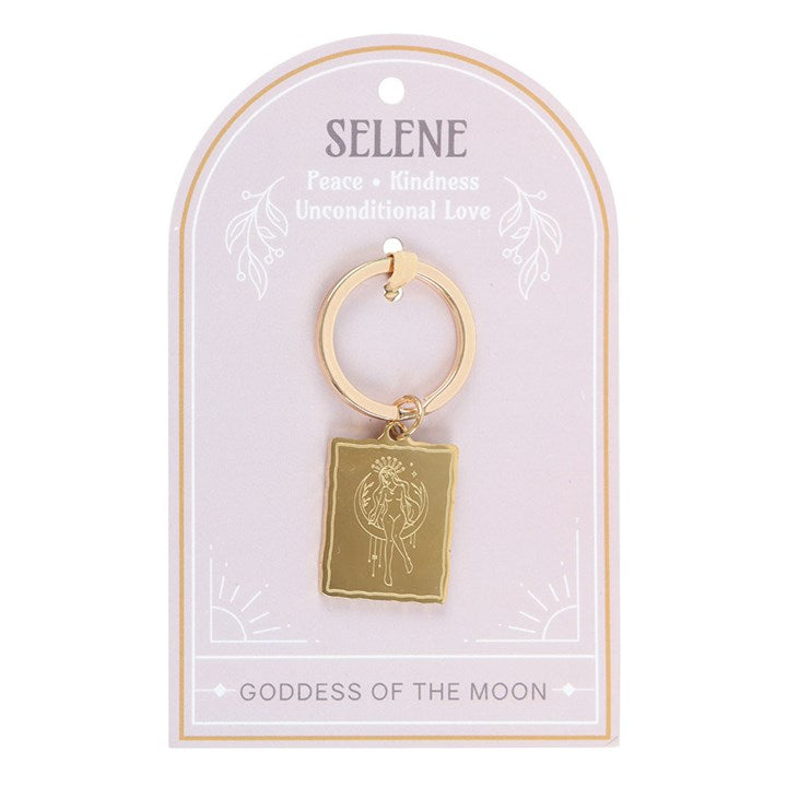 Selene Goddess Talisman Keyring N/A