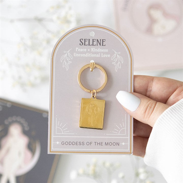 Selene Goddess Talisman Keyring N/A