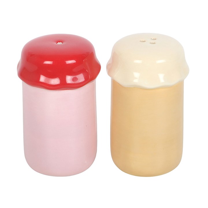 Peanut Butter and Jelly Jar Salt and Pepper Shakers N/A