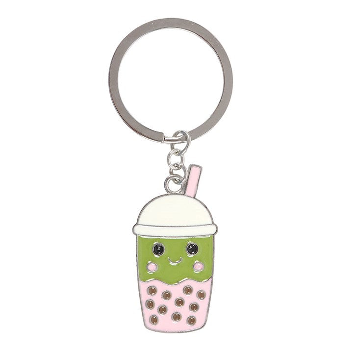 Kawaii Bubble Tea Keyring N/A