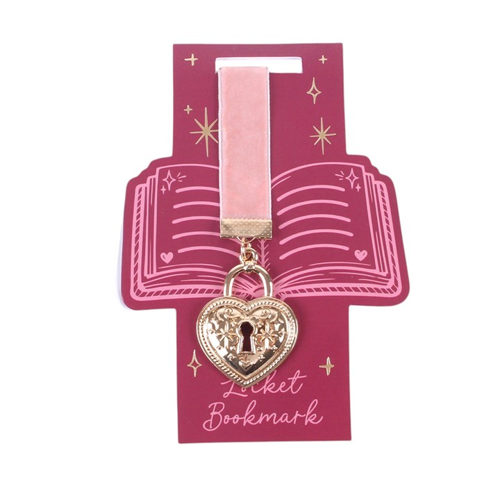 Lock and Key Ribbon Bookmark N/A