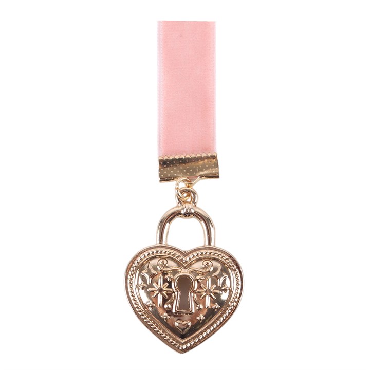 Lock and Key Ribbon Bookmark N/A