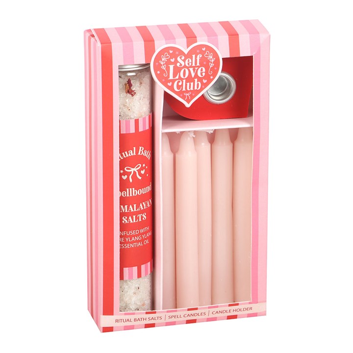 Ylang ylang Himalayan bath salt ritual kit