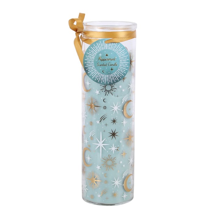 Blue Pastel Skies Tube Candle N/A