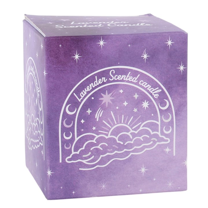 Purple Pastel Skies Lavender Candle N/A