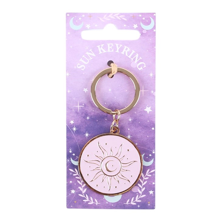 Purple Sun Keyring N/A